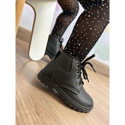 BOTA GIBIZINHO BEBE PRETO - INF072 - Talline Sapatilhas Atacado