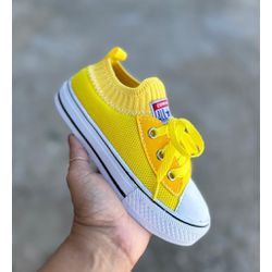 TÊNIS ALL MEIA AMARELO INFANTIL 