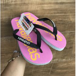 Chinelo HAV Rosa - HAV011 - Talline Sapatilhas Atacado