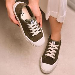 Tenis SCH Verde Militar - FIL1132 - Talline Sapatilhas Atacado