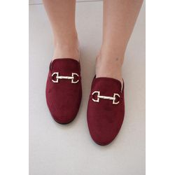 Mulle Fivela Marsala - FIL1096 - Talline Sapatilhas Atacado