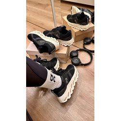 Tênis Esportivo On Cloud Preto - FIL1216 - Talline Sapatilhas Atacado