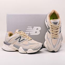 Tênis N 9060 Branco Creme - FIL1171 - Talline Sapatilhas Atacado