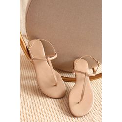 Rasteira Fio Amendoa - TLC726 - Catalogo Pronta Entrega