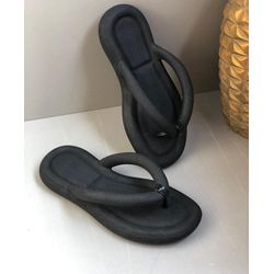 Chinelo Mel Preto - NAT059 - Talline Sapatilhas Atacado