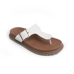 Papete Conforto Bk03 Off White 2620 - SAPATO DE FRANCA