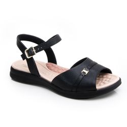 Sandália Feminina Confortavel Flat Modare 7174113 ... - SAPATO DE FRANCA