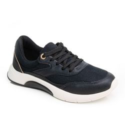Tênis Feminino Modare Conforto 7378114 Preto 2798 - SAPATO DE FRANCA