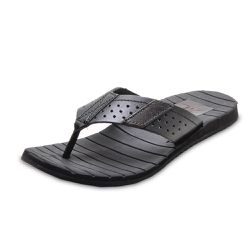 Chinelo Masculino em Couro Zarato l415 Preto