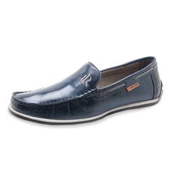 Mocassim Masculino Laroche em Couro 033302469 Marinho 710