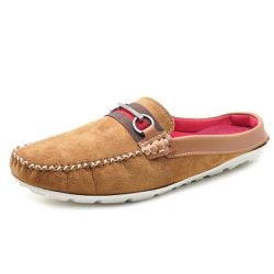 Mule Mocassim Masculino Caramelo 934 - SAPATO DE FRANCA