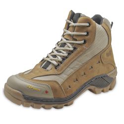 Kit Bota Coturno Adventure Masculino Adulto e Infantil em Couro Bovino  Legítimo e Solado Costurado (33, Oliva)