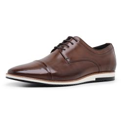 Sapato Casual Masculino Derby Tarragona 24515 Wisky 2118