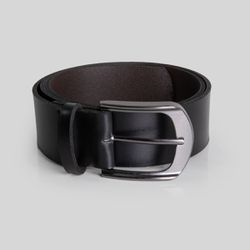 Cinto Correia Masculino Casual 40mm Cor Preto Eleg... - SAPATO DE FRANCA