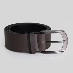 Cinto Correia Masculino Casual 40mm Cor Café Elega... - SAPATO DE FRANCA