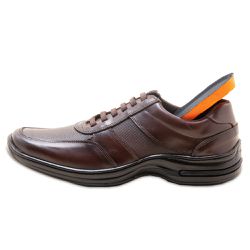 Sapato Masculino Ultra Conforto em Couro Z01 Zarat... - SAPATO DE FRANCA