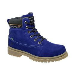 Coturno Adventure Masculino Em Couro Cor Royal Ref... - Sapatos de Franca