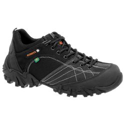 Tênis Adventure Preto Masculino Em Couro 490-b-550... - Sapatos de Franca