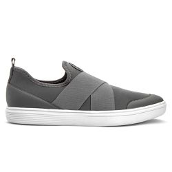 Tênis Masculino Casual Cinza - Sapatos de Franca