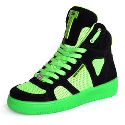 Tênis Botinha Cano Alto Sneakers Top Fitness Verde... - CALÇADOS LIROM