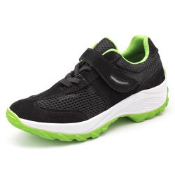Tênis Feminino Caminhada Lirom Com Velcro Em Couro... - CALÇADOS LIROM