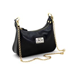 Bolsa Feminina Pequena Marca Lirom Couro Legitimo ... - CALÇADOS LIROM