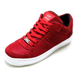 Tênis Casual Conforto Top Fitness Cano Baixo Verme... - CALÇADOS LIROM