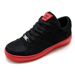 Tênis Casual Conforto Top Fitness Cano Baixo Preto... - CALÇADOS LIROM