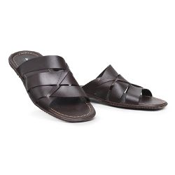Sandália Masculina Couro - sandalia-190 - SAPATTARIA DOS PES