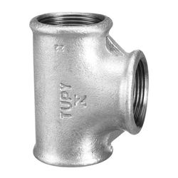 Tê 1/4” BSP Galvanizada Tupy - 124400233 - Sartori Web