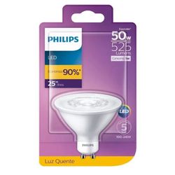 Lâmpada LED Philips AR70 Bivolt 5W-50W GU10 2700K ... - Sartori Web