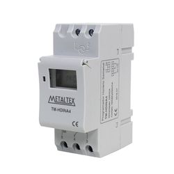 Programador Horário Digital Metaltex TM-HDINA4 - Sartori Web