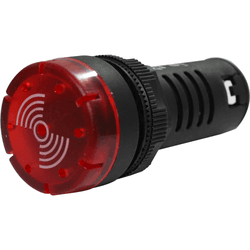 Sinalizador Sonoro/LED Metaltex Vermelho 220V BZ20... - Sartori Web