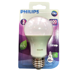 Lâmpada LED Philips 6W-40W 6500K BIVOLT - Sartori Web