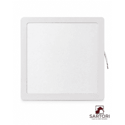 Plafon LED Quadrado Embutir 24w 4000k - Lumanti - Sartori Casa e Construção Ltda