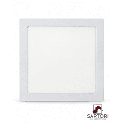 Plafon LED Quadrado Embutir 18w 6500k - LedBee - Sartori Casa e Construção Ltda