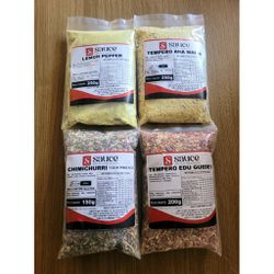 Kit Temperos, Ana Maria, Edu Guedes, Lemon Pepper e Chimichurri - SAUCE ADITIVOS E INGREDIENTES