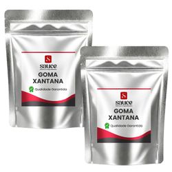 Kit Goma Xantana - Mesh 200 - 2 pct - 1 Kg cada - SAUCE ADITIVOS E INGREDIENTES