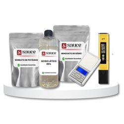 Kit Conservantes para Molhos Plus 5 - SAUCE ADITIVOS E INGREDIENTES