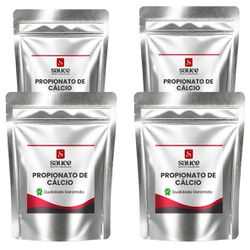 Kit Propionato de Cálcio - 4 pct - 500g cada - SAUCE ADITIVOS E INGREDIENTES