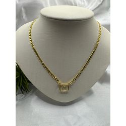 Corrente Feminina banhada em ouro 18k. - ps349 - SCAGLIONI