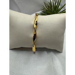 Bracelete banhado a ouro - pb120 - SCAGLIONI