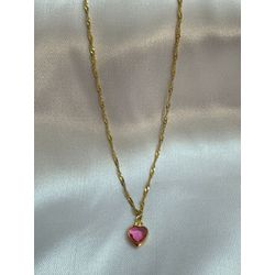Colar Anastácia Rosa - P3886 - SCAGLIONI
