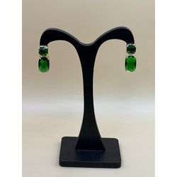 Brinco de Pedra Verde - P323 - SCAGLIONI