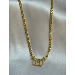 Colar Feminino Inicial M - Pr360 - SCAGLIONI