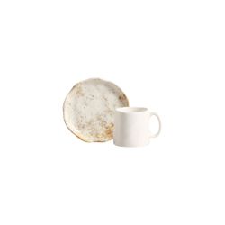 Conjunto 6 Xicaras De Cafe C/ 6 Pires - Cerâmica Scalla