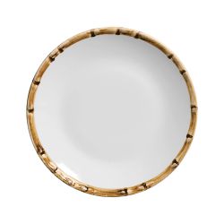 Conj.pratos Sobremesa Bambu - Cerâmica Scalla