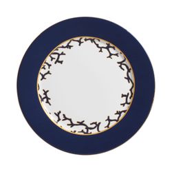 Conjunto 6 Pratos Raso Azul Coral Blue - Cerâmica Scalla