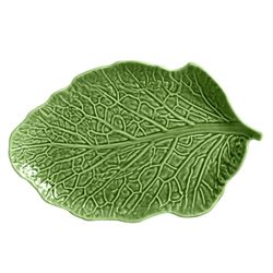 Travessa Grande Couve Verde Crisitna - Cerâmica Scalla