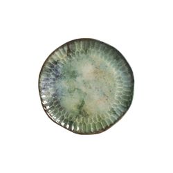 Conjunto 6 Pratos Sobremesa Borda Oreon Green - Cerâmica Scalla